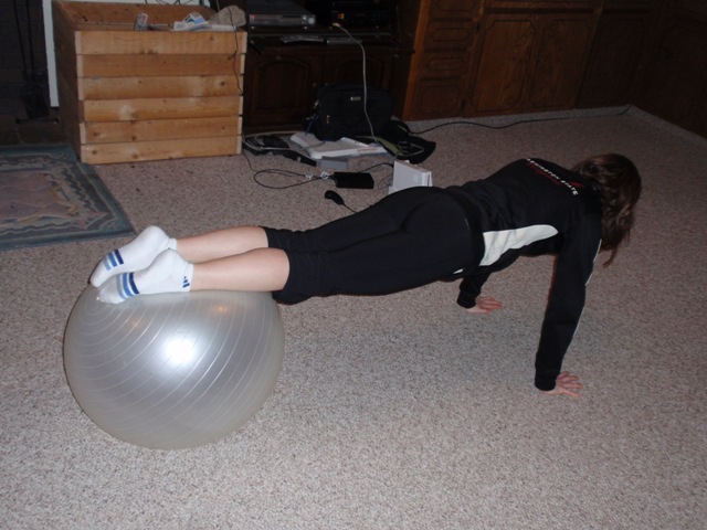 How To Do Planks With An Exercise Ball